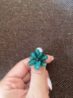 Ring Modeschmuck Blume grün Nordrhein-Westfalen - Eschweiler Vorschau