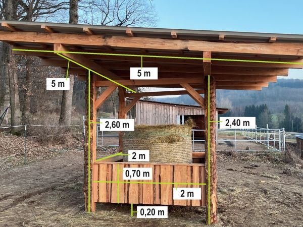 Heuraufe Rustika neues Design auch für Quader inkl Versand Aktion in Elbingen Westerwald