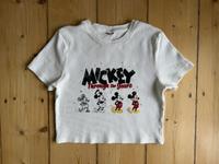 Cropped T-Shirt Mickey Mouse, Cropped-Top, Pull&Bear L, neu Bochum - Bochum-Süd Vorschau