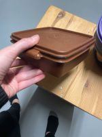 Braune rechteckige Dose Tupperware vintage Nordrhein-Westfalen - Alpen Vorschau