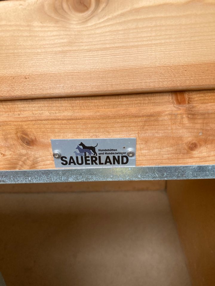 Große gedämmte Hundehütte Sauerland in Roßwein