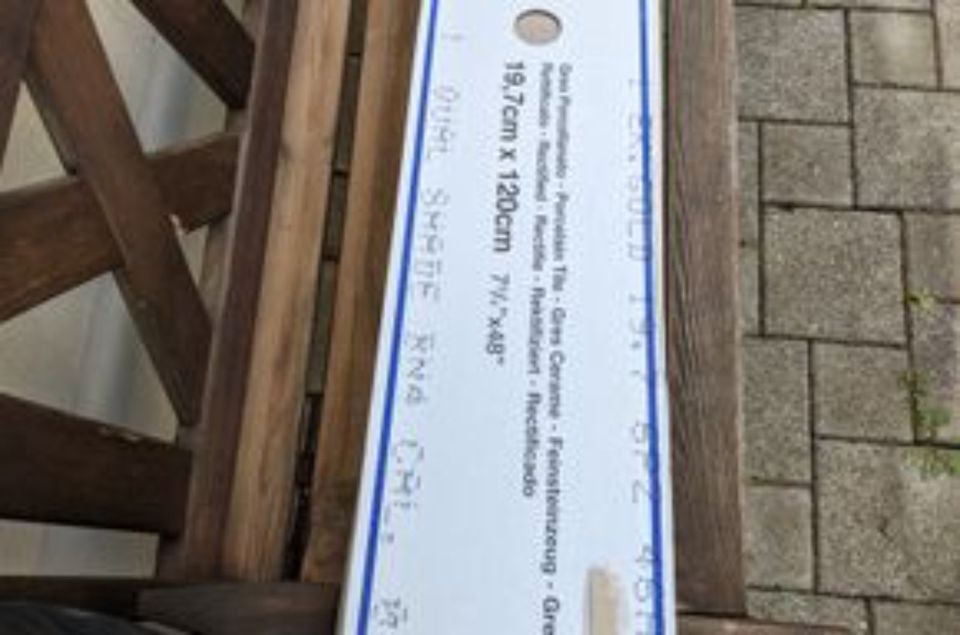 Fliesen Feinsteinzeug Holzoptik 11,34 qm in Steinheim