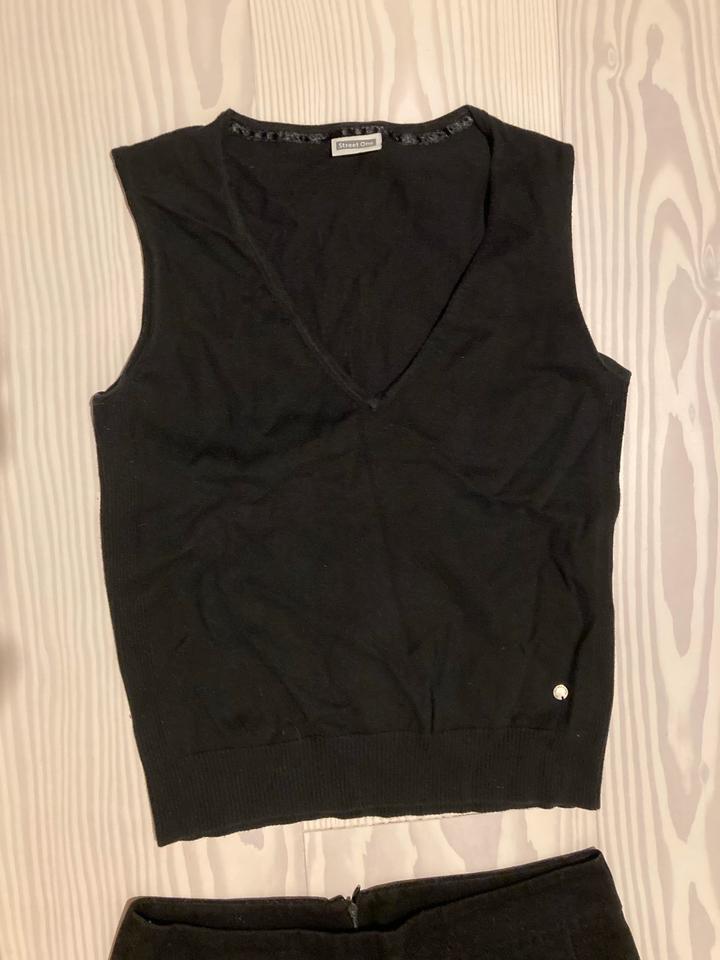 Zara Basic Rock schwarz Gr. 38 & Street One Pullunder Gr. 42 in Biedenkopf