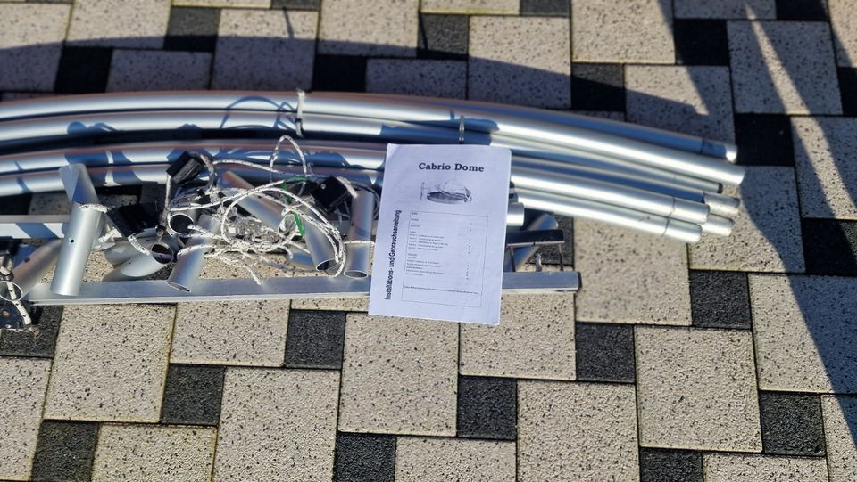 Cabrio Dome Gestänge incl. Befestigung für Intex Frame Pool 549 in Eppelborn
