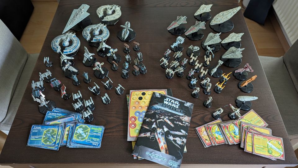 Star Wars Miniatures Starship Battles 70 Schiffe in Neuss