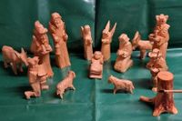 Krippenfiguren Holz Geschnitzt Antik Weihnachtskrippe Bayern - Ingolstadt Vorschau