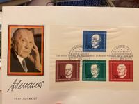 Briefmarken Ersttagsbrief Reich, Adenauer Politiker Kanzler Set Osterholz - Tenever Vorschau