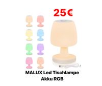 MALUX LED RGB Farbwechsel Tischlampe Akku Tischlampe Kabellos Dimmbar Tischlampe Akku Wasserdicht IP54 Ideales Dekor für Ihr Haus und Garten NEU Tischlampe Tischleuchte Lampe Leuchte Bielefeld - Bielefeld (Innenstadt) Vorschau