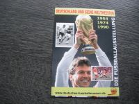 Karte Fussballmuseum - WM 1990 4x signiert u.a. Beckenbauer Bayern - Deggendorf Vorschau