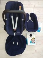 Babyschale MaxiCosy Pebble Plus mit FamilyFix und Winterbezug Bayern - Pliening Vorschau