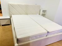 Polsterbett mit Teddy Stoff Bezug in 140, 160, 180x200 Jugendbett Doppelbett Berlin - Charlottenburg Vorschau