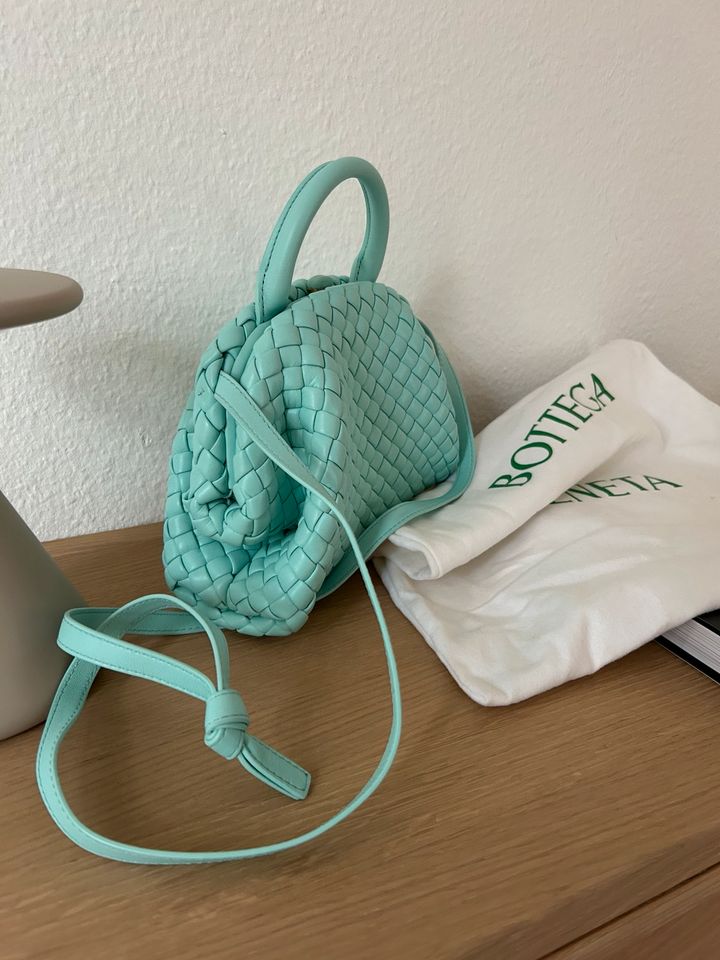 NEU! bottega veneta mini handle handtasche leder tiffany türkis in Braunschweig