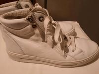 Schuhe Leder Sneaker weiß Gr.5,1/2 von ara Brandenburg - Bernau Vorschau