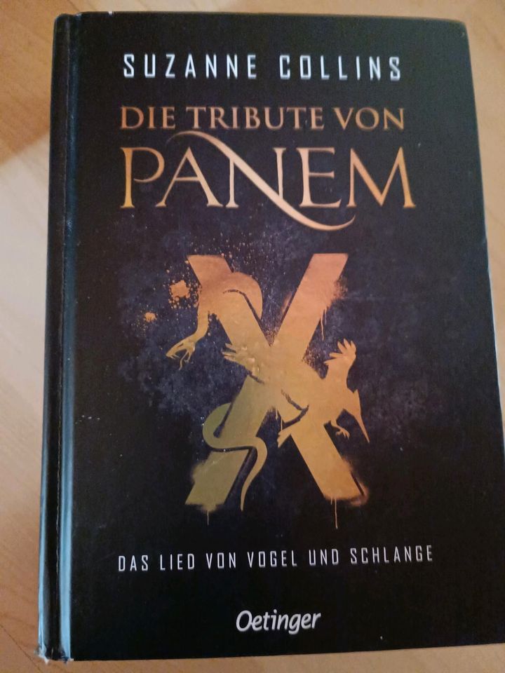 Die Tribute von Panem Band 1-3 + Das Lieg von Vogel und Schlange in Bad Saulgau