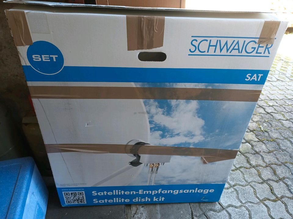 Satellitenschüssel, Empfangsanlage in Waldshut-Tiengen