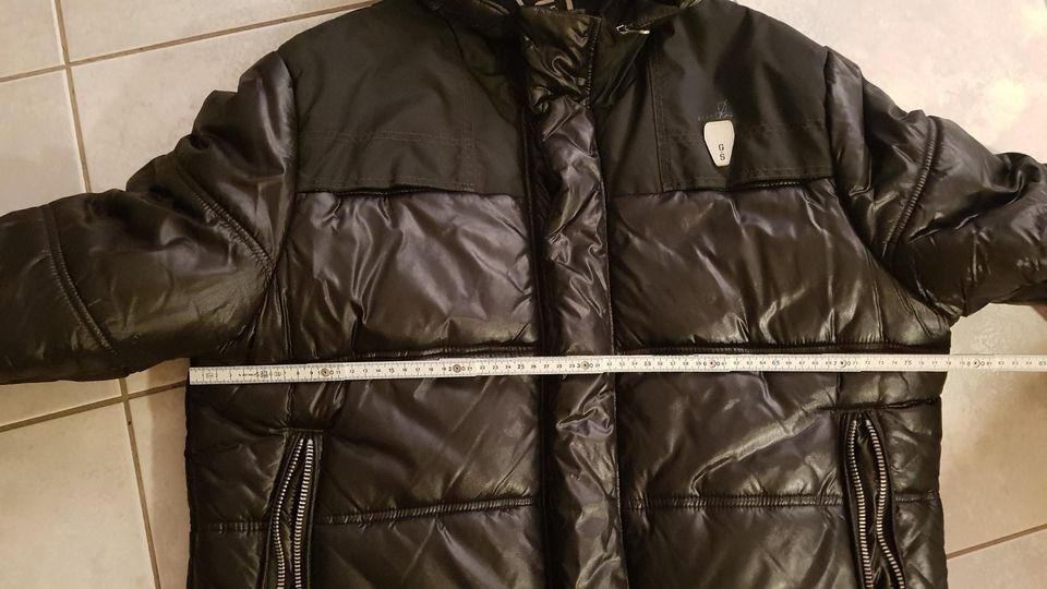 G-Star Winter-Jacke mit Kapuze abnehmbar Gr. XXL schwarz in Heilbronn