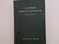 Lehrbuch der Mineralogie 1923 Baden-Württemberg - Nagold Vorschau