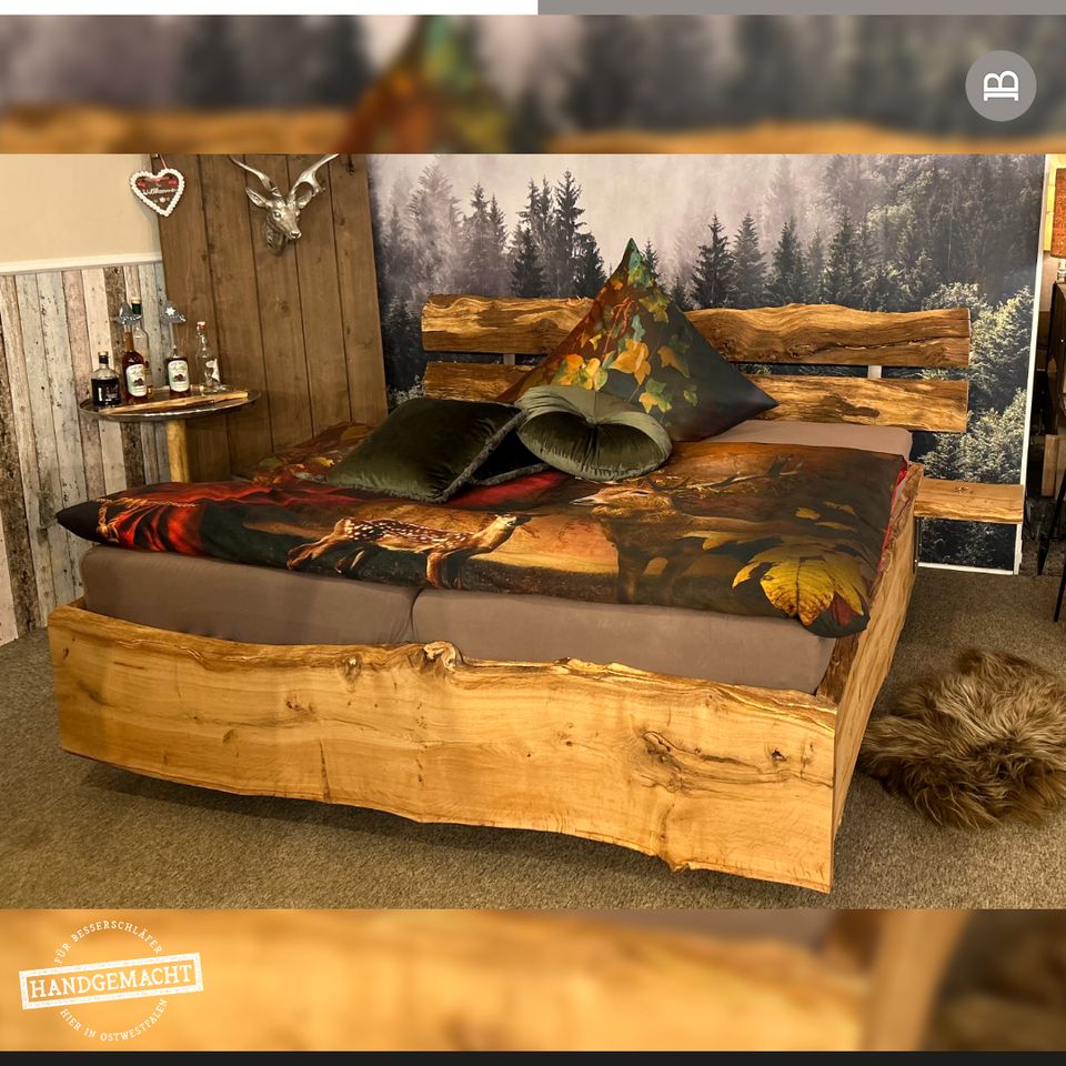 Altholz Bettgestell Massivholzbett Bett Eiche in Nordrhein-Westfalen -  Löhne | eBay Kleinanzeigen ist jetzt Kleinanzeigen