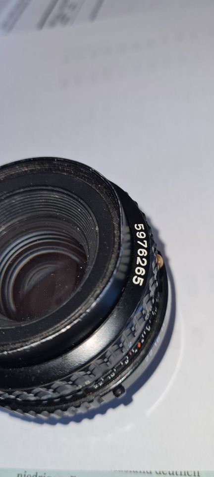 Pentax Objektiv 50mm 1:2 Pentax-A MF in Gera