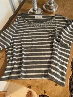 Shirt Abercrombie gr S grau weiß geringelt mit Glitzersteine Bayern - Regensburg Vorschau