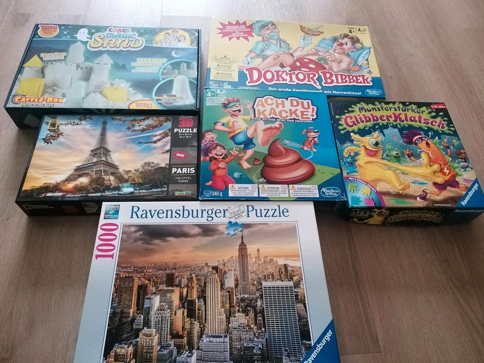 Diverse Spiele und Puzzles in Memmingen