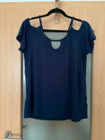 Off Shoulder Top Shirt Größe 40/42/44 Dunkelblau Nordrhein-Westfalen - Gelsenkirchen Vorschau