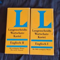 Langenscheidts Wortschatzkartei Englisch 1 und 2. Kreis Pinneberg - Barmstedt Vorschau