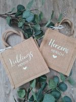 Kleine Jute Tasche XS Geschenk Sachsen-Anhalt - Harsleben Vorschau