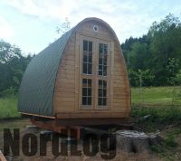 NordLog Sauna Pod 2,4 x 4,0m Gartensauna Saunahaus Saunahütte Baden-Württemberg - Weil der Stadt Vorschau