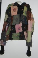 NEPAL Hippie GOA Patchwork Strick Fleece Jacke MEGA Gr.L (42) Niedersachsen - Tespe Vorschau