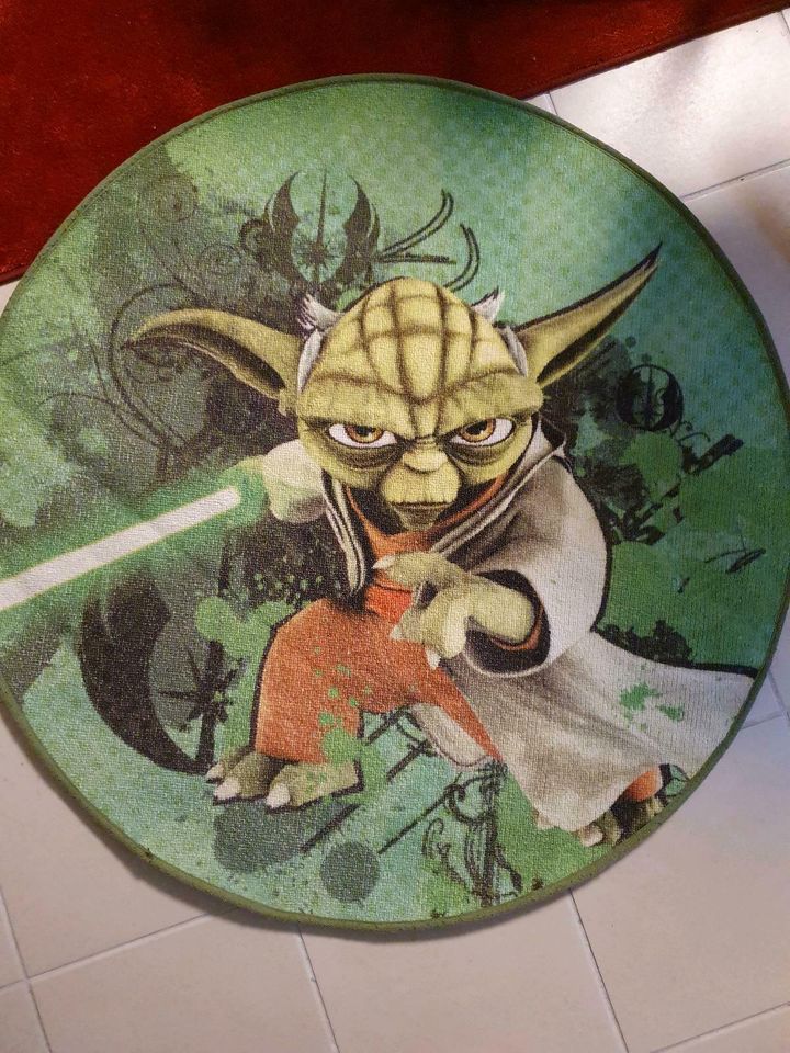 Star Wars Teppich Yoda in Ennigerloh