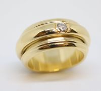 Piaget Ring 18K Gelbgold mit Brillant 0,13ct Frankfurt am Main - Bockenheim Vorschau