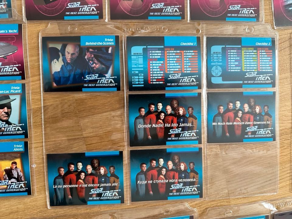 Star Trek TNG Trading Cards in Bonn