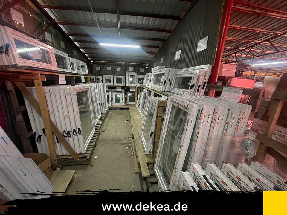 Kunststofffenster 2000 x 2000 mm Weiß Fenster nach Maß PVC-Fenster Kunststoff DREH KIPP Festverglasung Flügelfenster ALUPLAST SCHÜCO optional mit Lüftung Rolladen Sprossen in Dresden