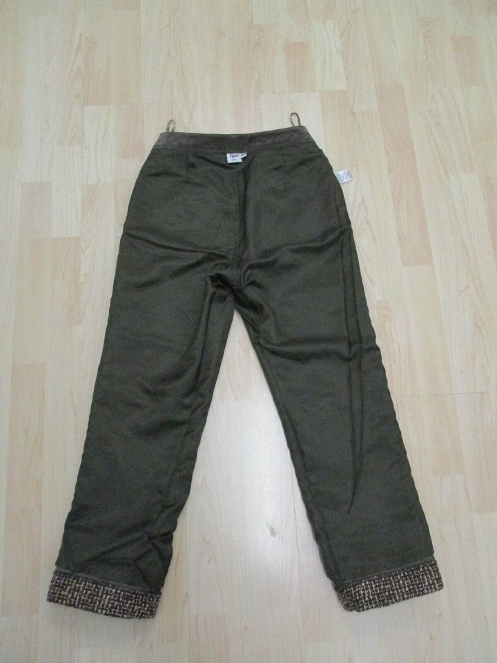 Yuppie Lederanzug Jacke Hose Lederjacke Lederhose braun Gr 38 in Isny im Allgäu