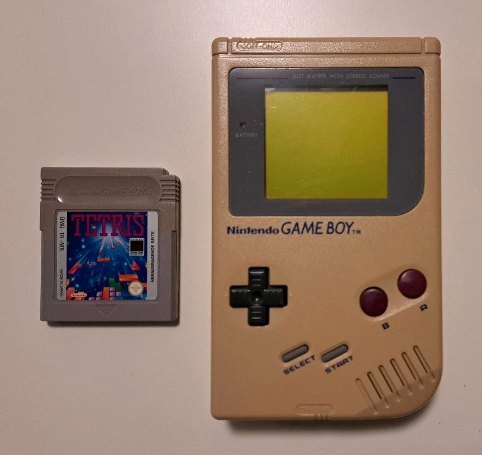 Nintendo Gameboy Classic + Tetris Spiel, Game Boy in Harrislee