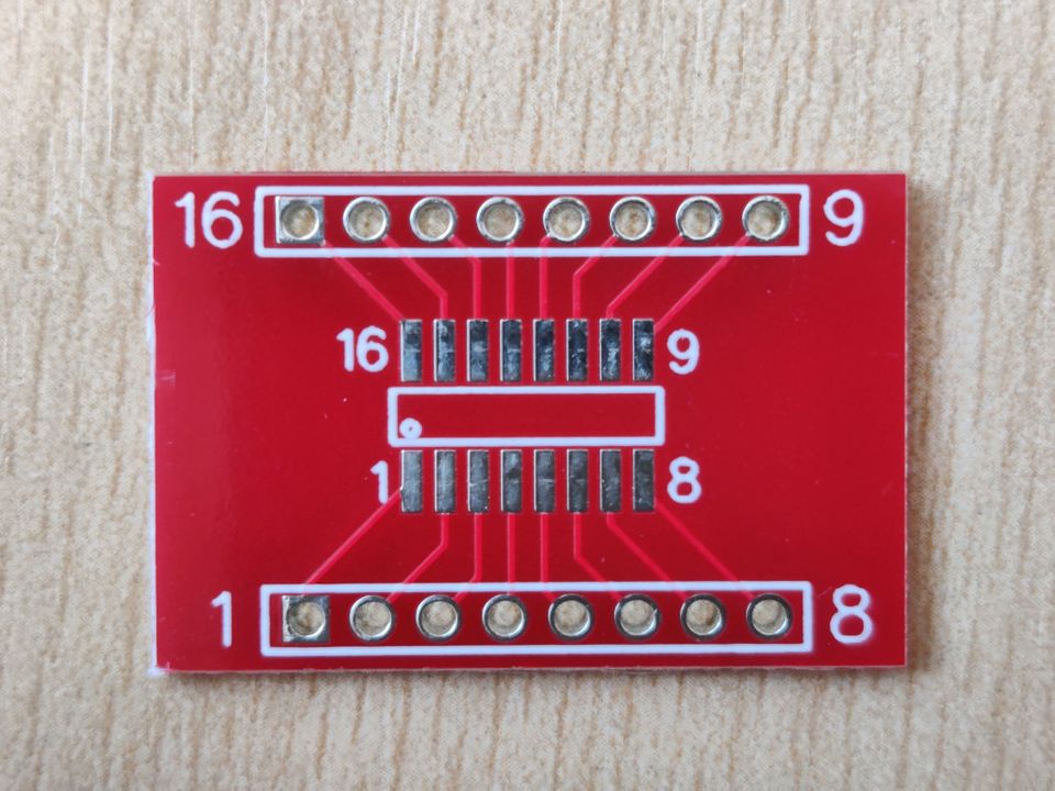 5 Stück SOIC16 zu 2.54 Kopfzeile in Rosenheim