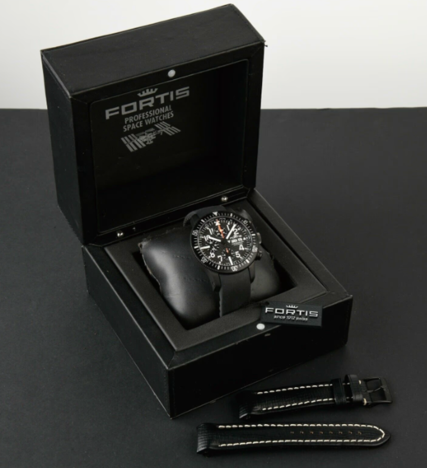 FORTIS B42 628.28.71 K - BLACK Titan Chronograph Carbon Chrono in Nürnberg (Mittelfr)