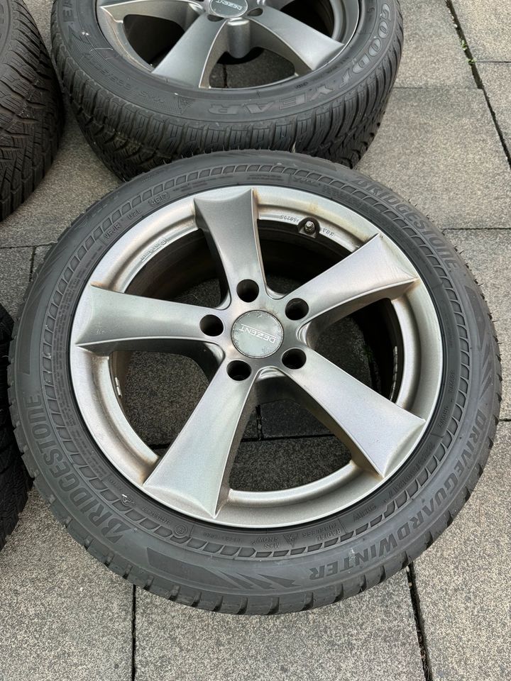 Winterreifen/Winterräder 225/50 R17 mit Alufelgen gebraucht in Köln