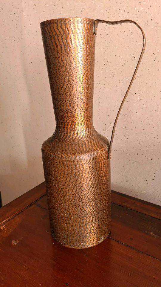 ☆ Antiquität ☆ Bodenvase 45cm Krug Kupfer in München