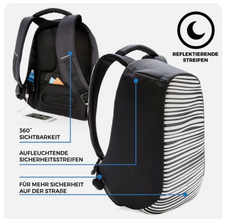 XD Design Rucksack m. vielen Features NEU in Hamburg