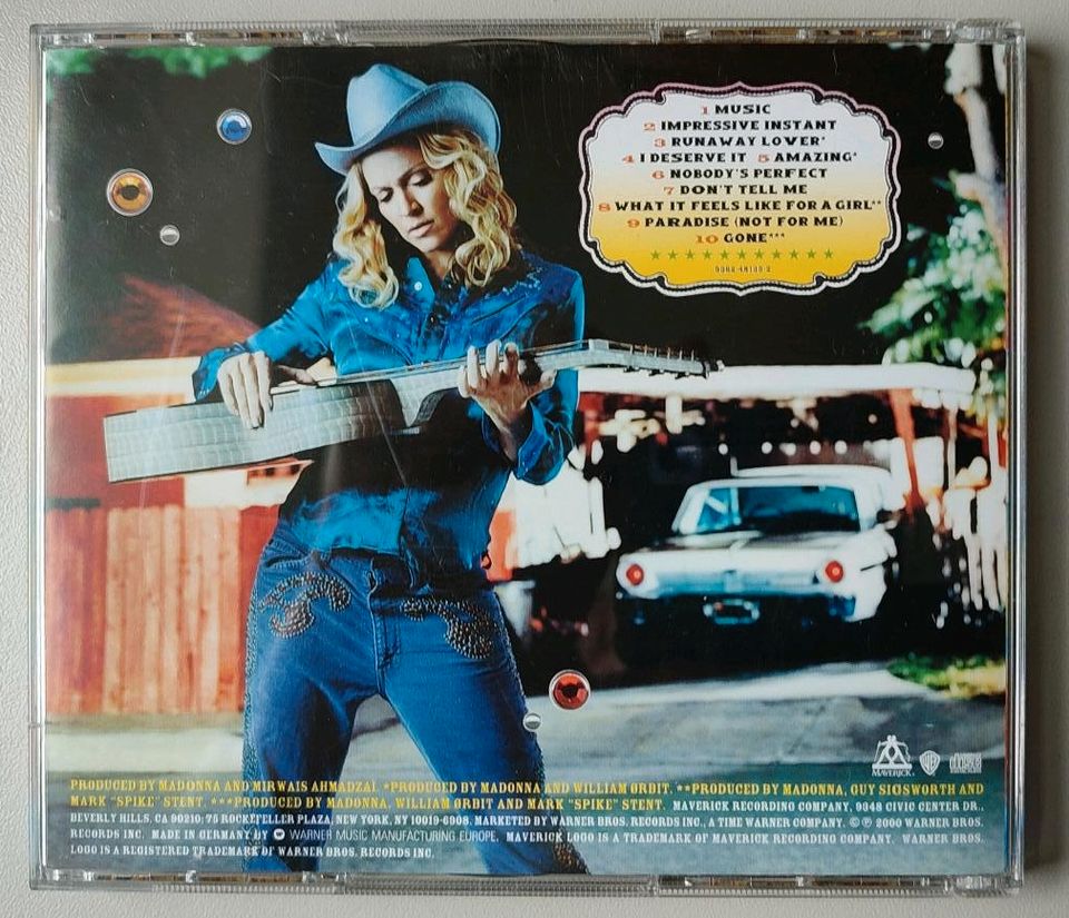 2 CDs Madonna: Music (2000) Limited Edition in Angelmodde