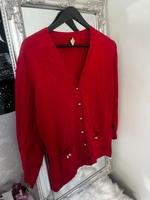 Strickjacke Rabe rot (M/L/38/40) Bayern - Schwabach Vorschau
