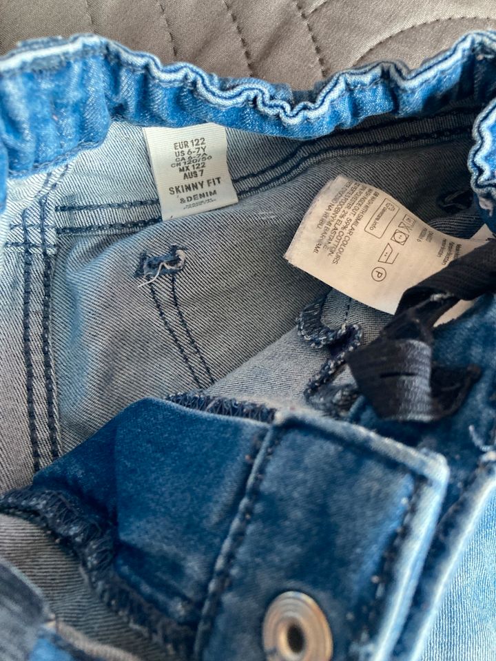 Jeans Paket 122 Mädchen H&M Dopodopo in Donauwörth