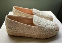 Espadrille in Beige Flach Bayern - Schwaig Vorschau