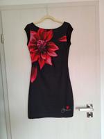 schwarzes Etuikleid von Desigual mit Blume Hessen - Petersberg Vorschau