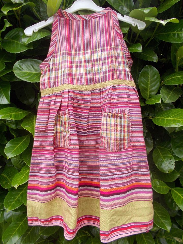 afrikanisches Kleid 80, 86, 98, 110 Baumwolle KIKOY pink lila NEU in Denzlingen