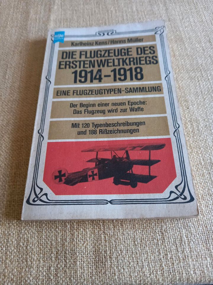 Buch Flugzeugtypen 1914 bis 1918 in Miltenberg