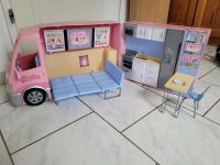 Barbie Camper mit viel Zubehör Nordrhein-Westfalen - Erftstadt Vorschau