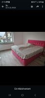 Höhenverstellbares neuwertiges Boxspringbett pink Hessen - Wehrheim Vorschau